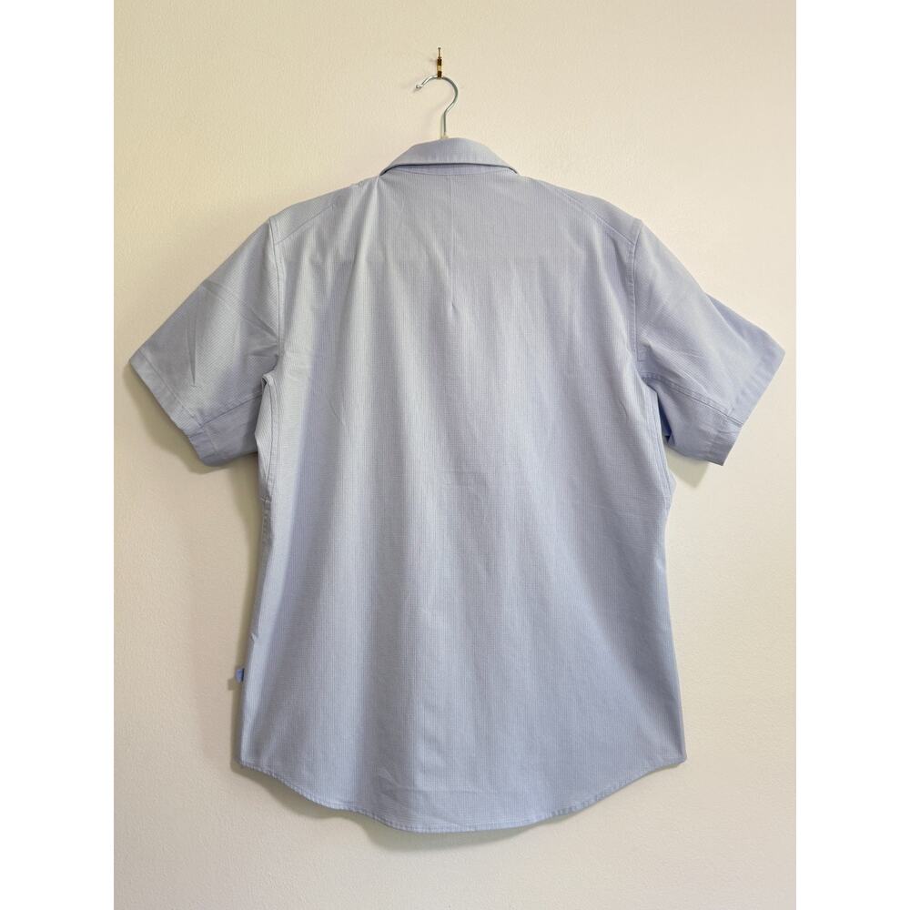 Lululemon Airing Easy Short Sleeve Shirt Vapor Light Blue Men's Medium - Picture 10 of 11